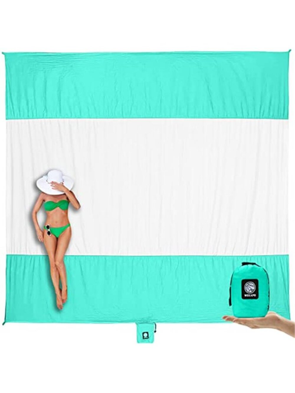 Sandproof Beach Blanket Waterproof Picnic Camping Mat Lightweight Travel Mat